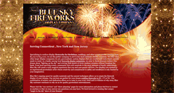 Desktop Screenshot of blueskyfireworks.com